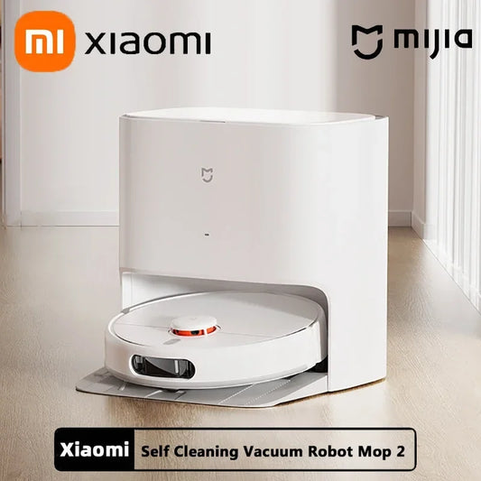 New XIAOMI MIJIA Self Cleaning Sweeping Robot 2 Sweeping and Dragging Integrated Machine Vacuum and Dragging Machine [VAC]