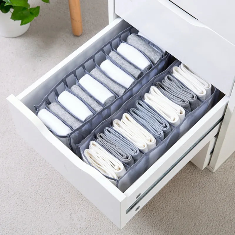 underwear organizer clothes wardrobes box closet room organizers foldable drawer home organization and bra storage bedroom shelf [UND]