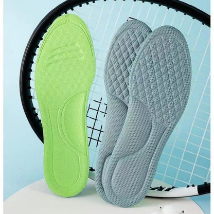 Summer Deodorant Sports Insoles for Shoes Sweat-absorbing Breathable Deodorant Anti-sweat Soft Shoe Pads Inserts for Man Women [SHO]