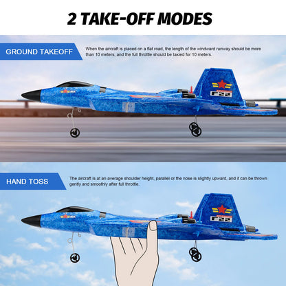 FREMEGO F22 RC Plane SU-27 Remote Control Fighter 2.4G RC Aircraft EPP Foam RC Airplane Helicopter Children Toys Gift [TOYS]