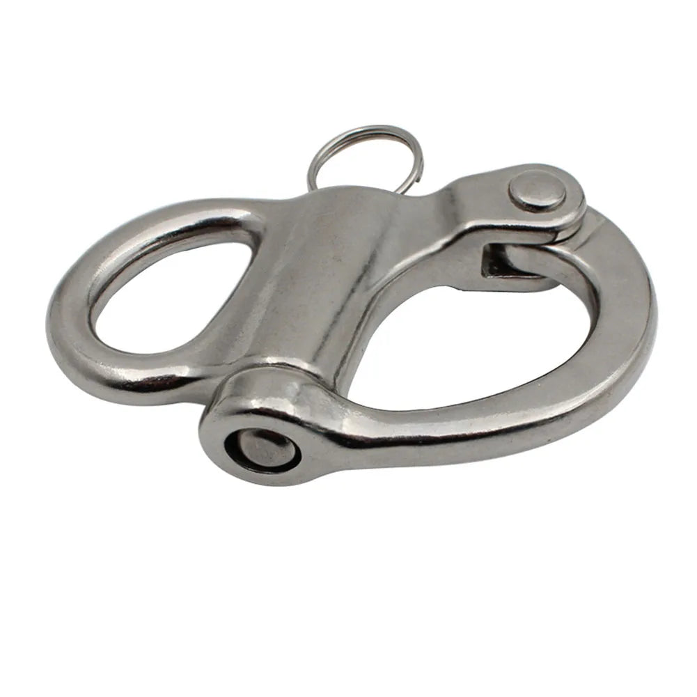 Stainless Quick Release Boat Anchor Chain Eye Shackle Swivel Hook Snap Marine 52mm For A Large Variety Of Applications Accessories  [MRN]