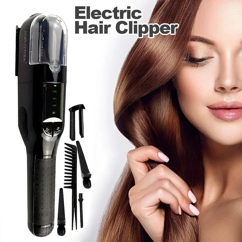 Professional Split Ends Hair Trimmer Dry Damaged Remover Automatic Trim Split for Women Cordless Hair Cutting Machine [HAI]