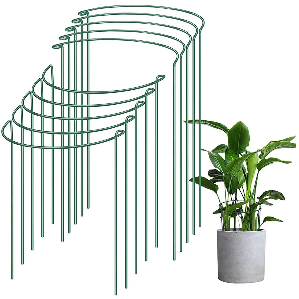 High-quality Gardening Plant Supports Flower Stand Reusable Protection Fixing Tool Garden Supplies For Vegetable Holder Bracket [GAR]