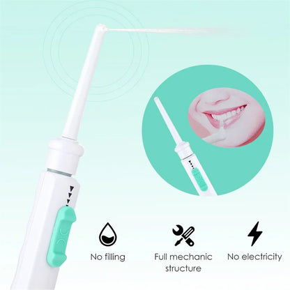 Dental Water Flosser Faucet Oral Irrigator Floss Dental Irrigator Portable Dental Water Jet Teeth Cleaning Mouth Washing Machine [DEN]