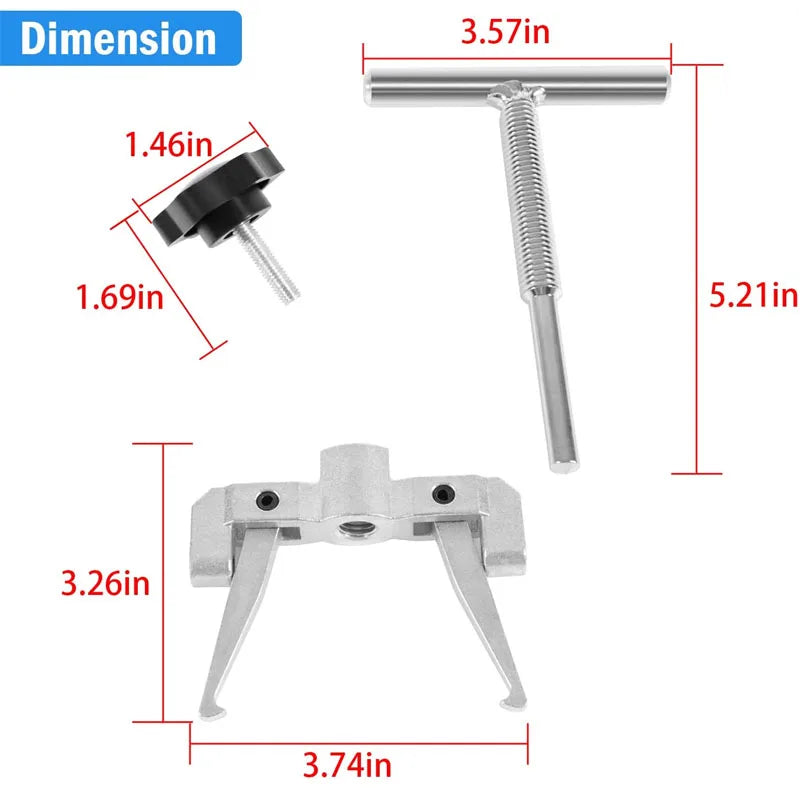 YMT 660040-1 Impeller Puller Removal for Impellers 2-1/4" to 2-9/16", for Jabsco Pump 50070-0040 & 50070-0200 Boat Accessories [MRN]