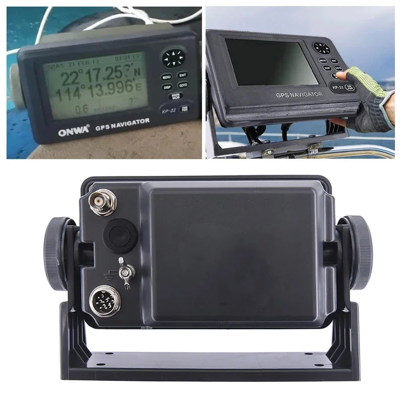 4.5 inch Marine GPS Navigator ONWA KP-32 LCD Display GPS Navigation Locator With SBAS Receiver Fit For Boat Yachts Marine [MRN]