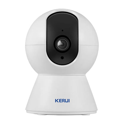 KERUI Tuya Smart Mini WiFi IP Camera Indoor Wireless Home Security AI Human Detect CCTV Surveillance Camera 2MP Auto Tracking [SEC]