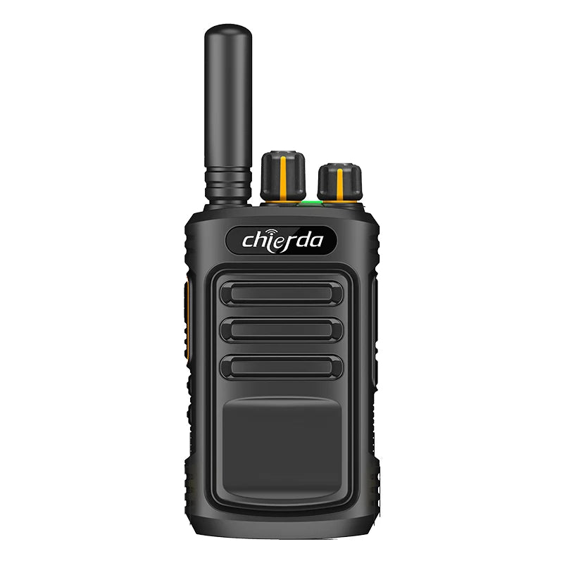 Chierda CD11  Mini Walkie Talkie Rechargeable Walkie-Talkies 1 or 2 Pcs PTT 5-8KM Long Range Portable Two-way Radio For Hunting [TEL]