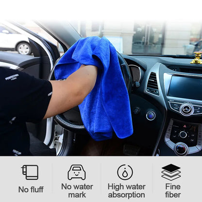 Car Wash Microfiber Towel 160x60cm Extra Large Size Car Cleaning Drying Cloth Super Absorbent Towels Car Detailing Care [CAR] [DTL]