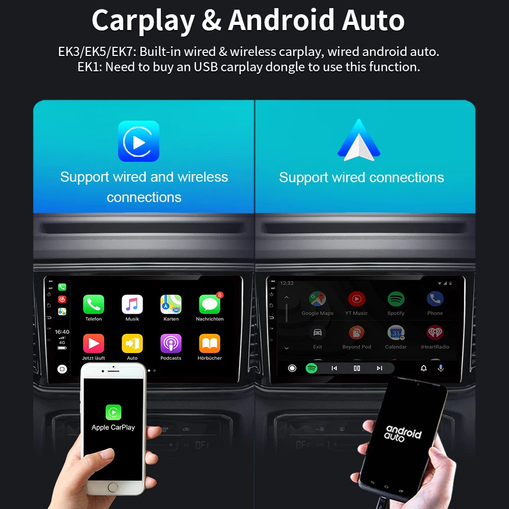 EKIY EK5 Android Auto Car Stereo For Toyota Previa XR50 3 III Estima 2006-2019 AI GPS Multimedia Video Player Carplay Auto radio [CAR]