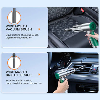 200000pa Car Vacuum Cleaner Cordless Handheld Wireless Cleaning Tool For Car Strong Suction and Blowing Brushless Portable [VAC]