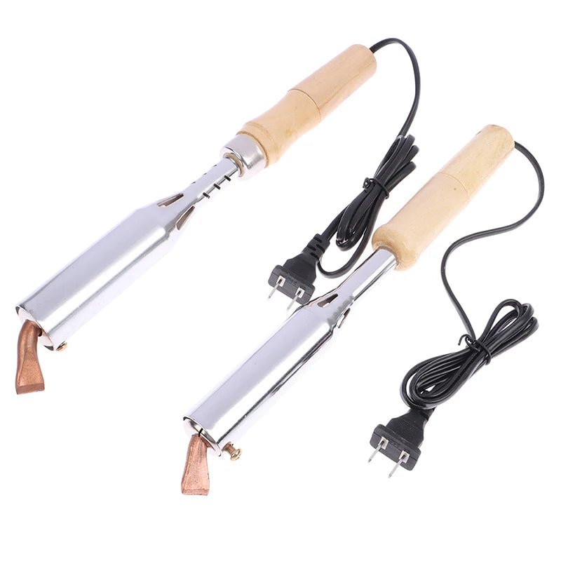 100W 150W 200W 220V Electric Soldering Iron Solder Welding Chisel Tip Wood Handle Home Tool Soldering Gun [TOL]