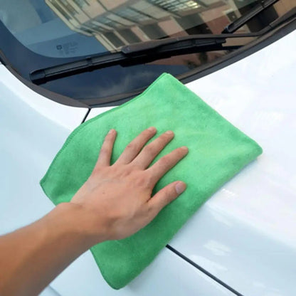 100X Car Detailing Car Wash Microfiber Towel Car Cleaning Drying Auto Washing Cloth Micro Fiber Rag Car Cleaning Wash Tools [CAR] [DTL]