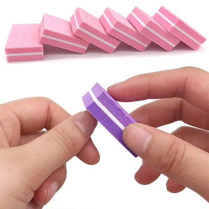 10/15Pcs Buffers Sanding Blocks Buffs for Manicure Polishing Block Mini Buffer Nail Polisher Buffing Sponge File Polish Tools [BEU]