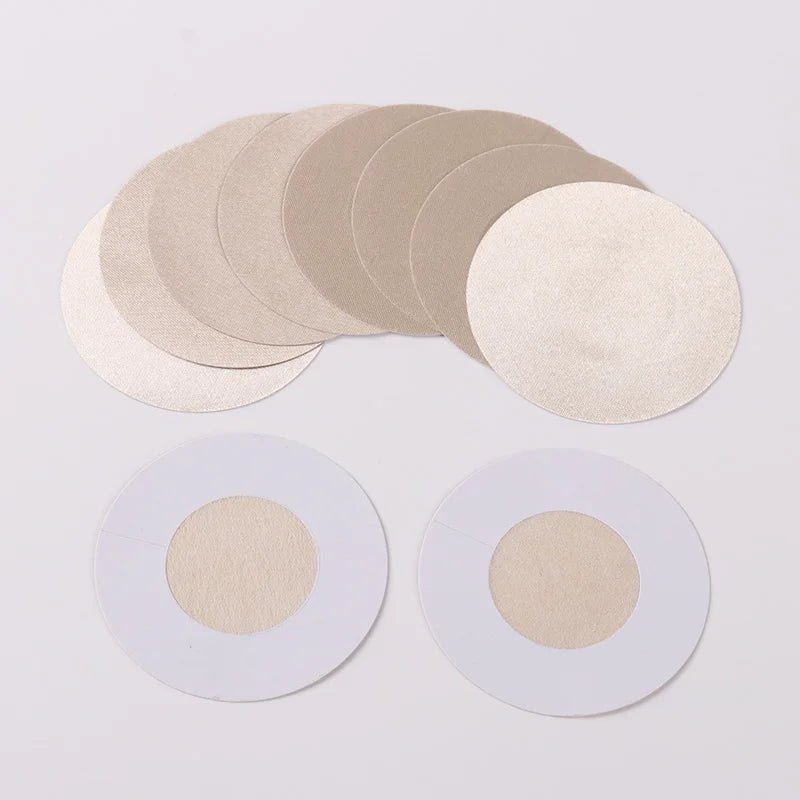 10/20/50pcs Women's Invisible Breast Lift Tape Overlays on Bra Nipple Stickers Chest Bra Invisible Nipple Covers Accessories [GRM] [UND]