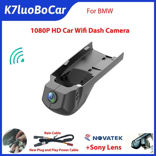 1080P Full HD Wifi Dash Cam Car Dvr Camera For BMW  X1/F48/X3/F25/X4/F26/X5/F15/X6/F16/1/2/3/4/5/7/F20/F30/F31/F32/F40/F10/F07 [CAR]