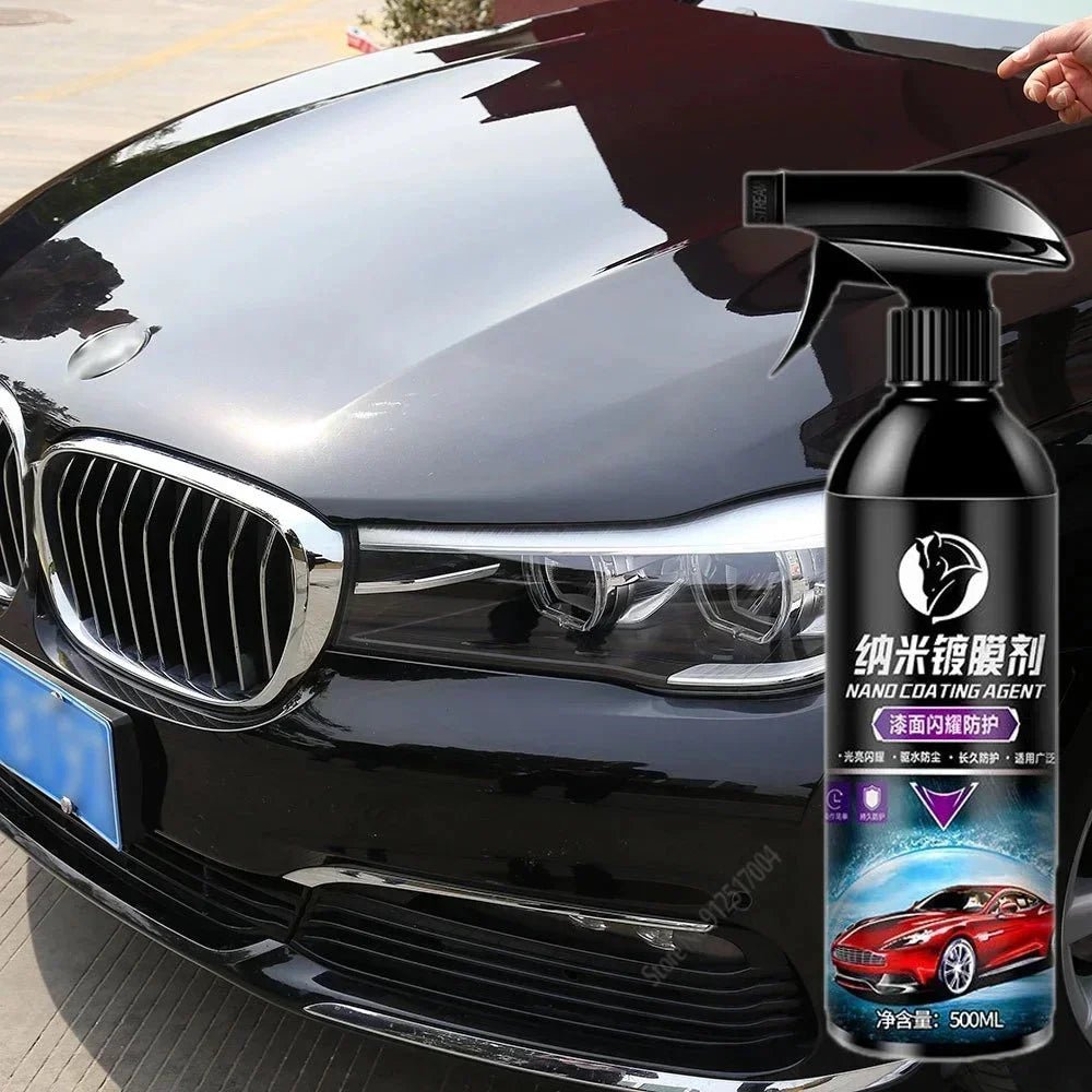 10H Ceramic Car Coating 2500ML Nano Liquid Glass Plated Crystal Hydrophobic Waterproof Polishing Paint Hardness Car Polish Wax [DTL]