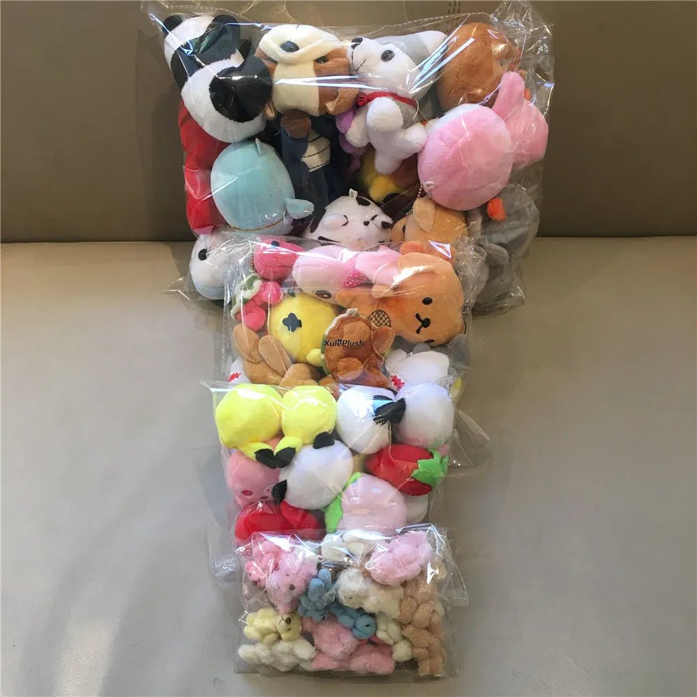 10PCS Random Styles Plush Toy 5-15CM , Bear , Penguin , Panda Cute Soft Stuffed Doll For Kids Christmas Gift [TOYS]