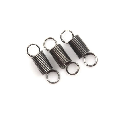 10pcs/lot 14mm Draw To 30mm Stainless Steel Small Tension Spring With Hook For Tensile DIY Toys [HOM]