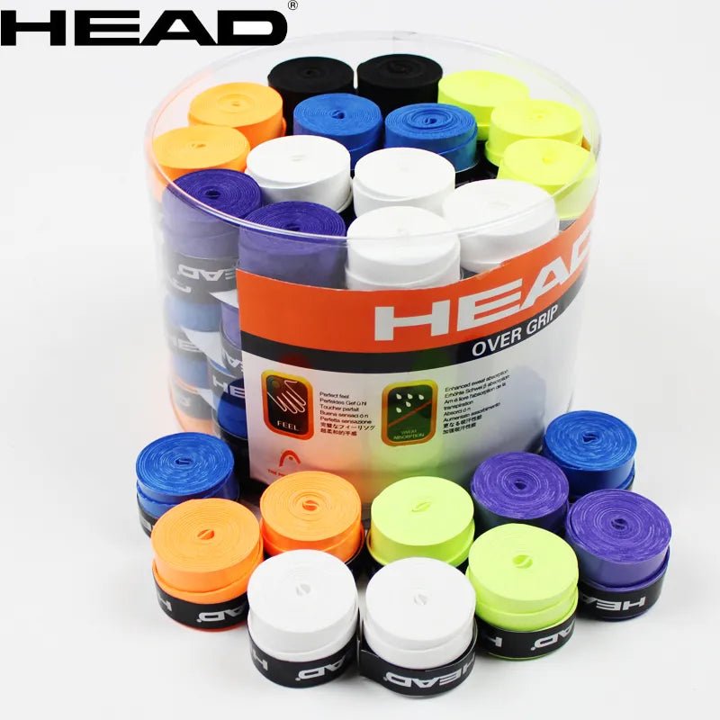 10pcs/lot Head Tennis Racket PU Overgrip Anti-skid Sweat Absorbed Soft Wrap Taps Tenis Racquet Damper Dry/ Vibration Tacky grips [SPT]