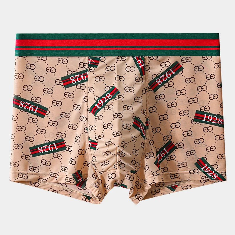 10pcs/lot Men Panties Comfortable Boxer Shorts Sexy Male Underwear Men's Homme Boxershorts Plus Size Underpants [GRM] [UND]