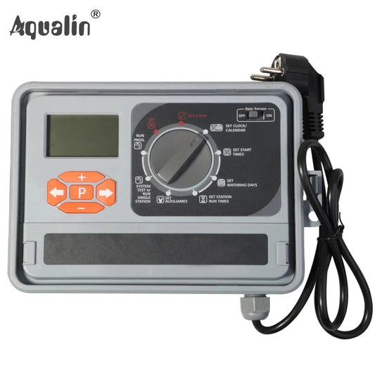 11 Station Garden Automatic Irrigation Controller Water Timer Watering System with EU standard Internal Transformer  [GAR]