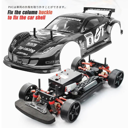 1:10 4WD Remote Control Car 70km/h High Speed Drift Remote Control Car Shock Absorber Anti-collision Rc Car Toy Gift [TOYS]