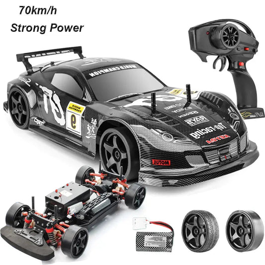 1:10 4WD Remote Control Car 70km/h High Speed Drift Remote Control Car Shock Absorber Anti-collision Rc Car Toy Gift [TOYS]