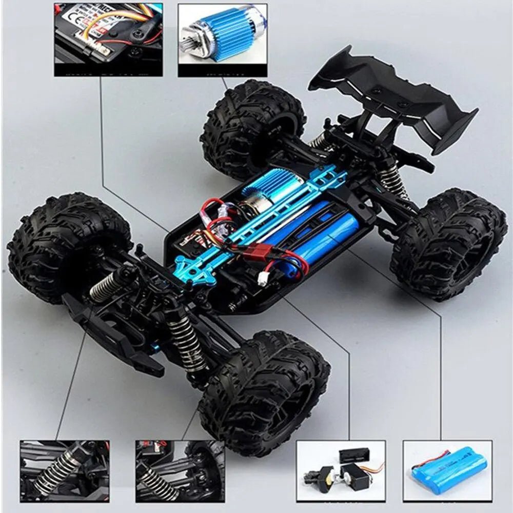 1:16 Scale Large RC Cars 50km/h High Speed RC Cars Toys for Adults and Kids Remote Control Car 2.4G 4WD Off Road Monster Truck [TOYS]