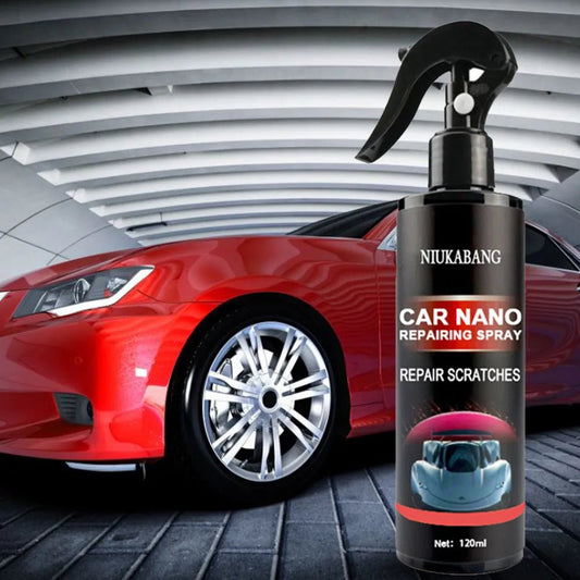 120ml Car Nano Repairing Spray Products Repair Scratches Detailing Coating Agent Glossy Car Cleaning Ceramic Coat for Automobile [CAR] [DTL]