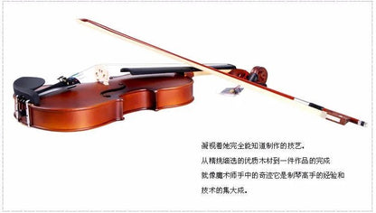 1/32 (for2-3years old) 1/16 (for3-4years old) solid wood violin/student/High quality,mini violin send Case+Bow+Strings+shoulder [SPT]