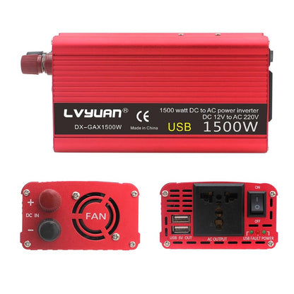 1500W/2000W DC 12V to AC 220V Car Power Inverter Charger Converter Adapter EU Socket Auto accessories [CAR]