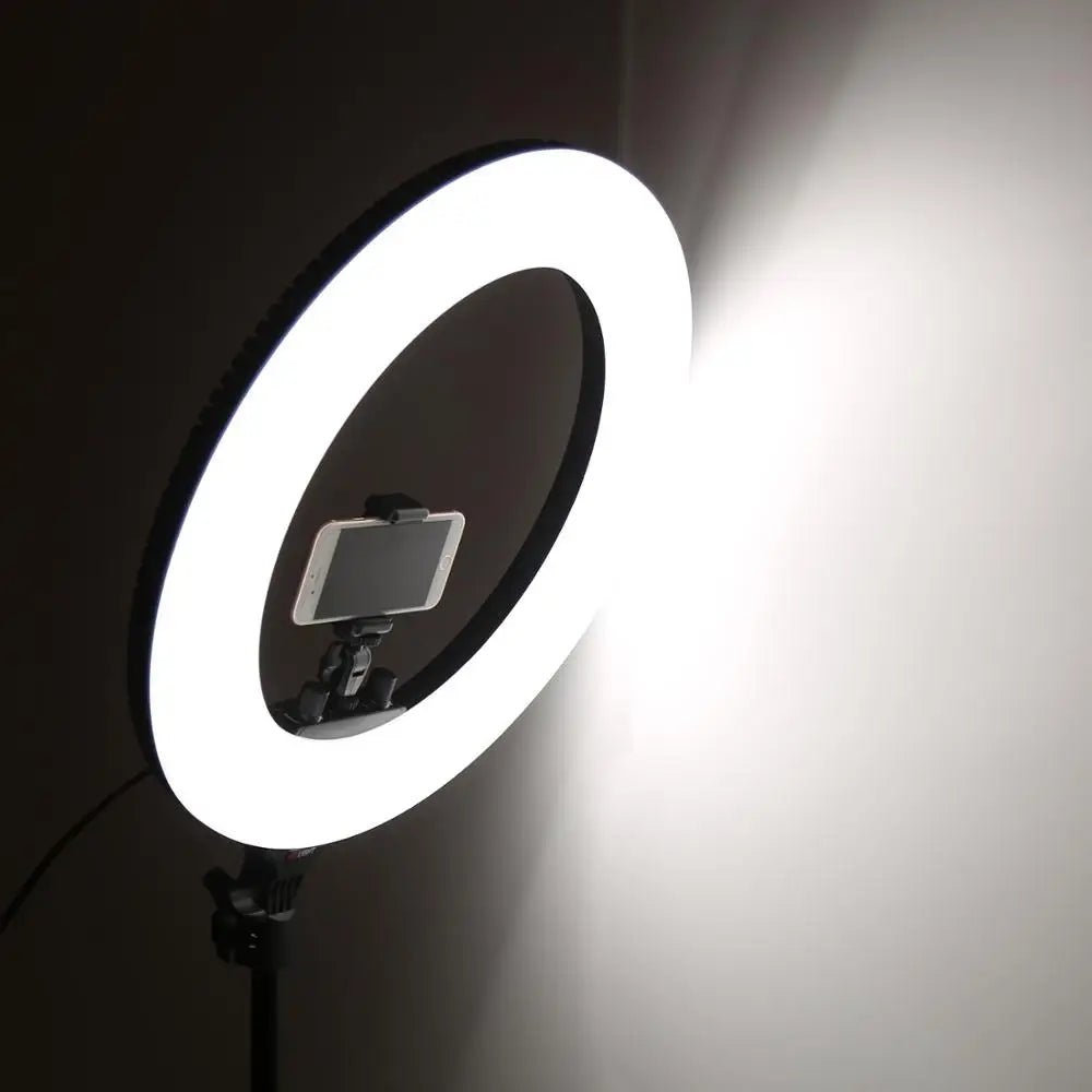 18Inch Photo Studio lighting LED Ring Light Phone camera lamp Profissional Photography Ring Lamp for TikTok Youtube Video, Makeup [PHO]