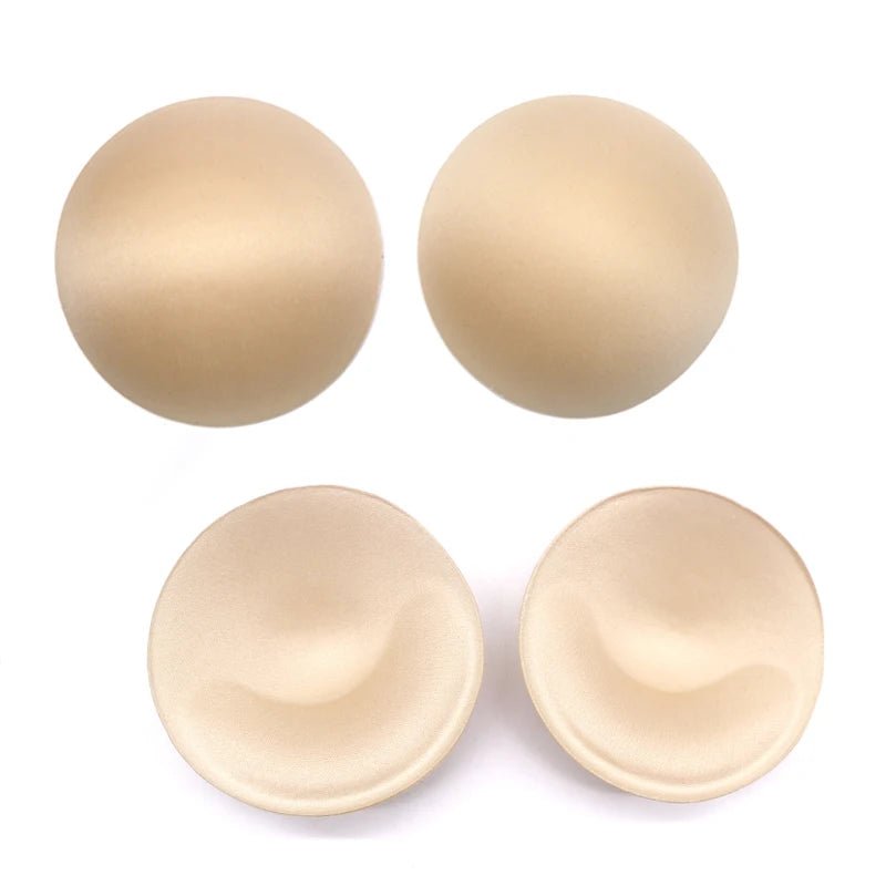 1pair=2pcs Multi-style Women Sponge Bra Pads Swimsuit Bikini Pads Push Up Breast Enhancer Removeable Bra Padding Inserts Cups [GRM] [UND]