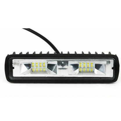 1pc Car In-line 18W 12V 16LED Work Light 2X 48W LED Work Light Bar Flood Spot Lights Driving Lamp Offroad Car Truck SUV Interior [CAR]