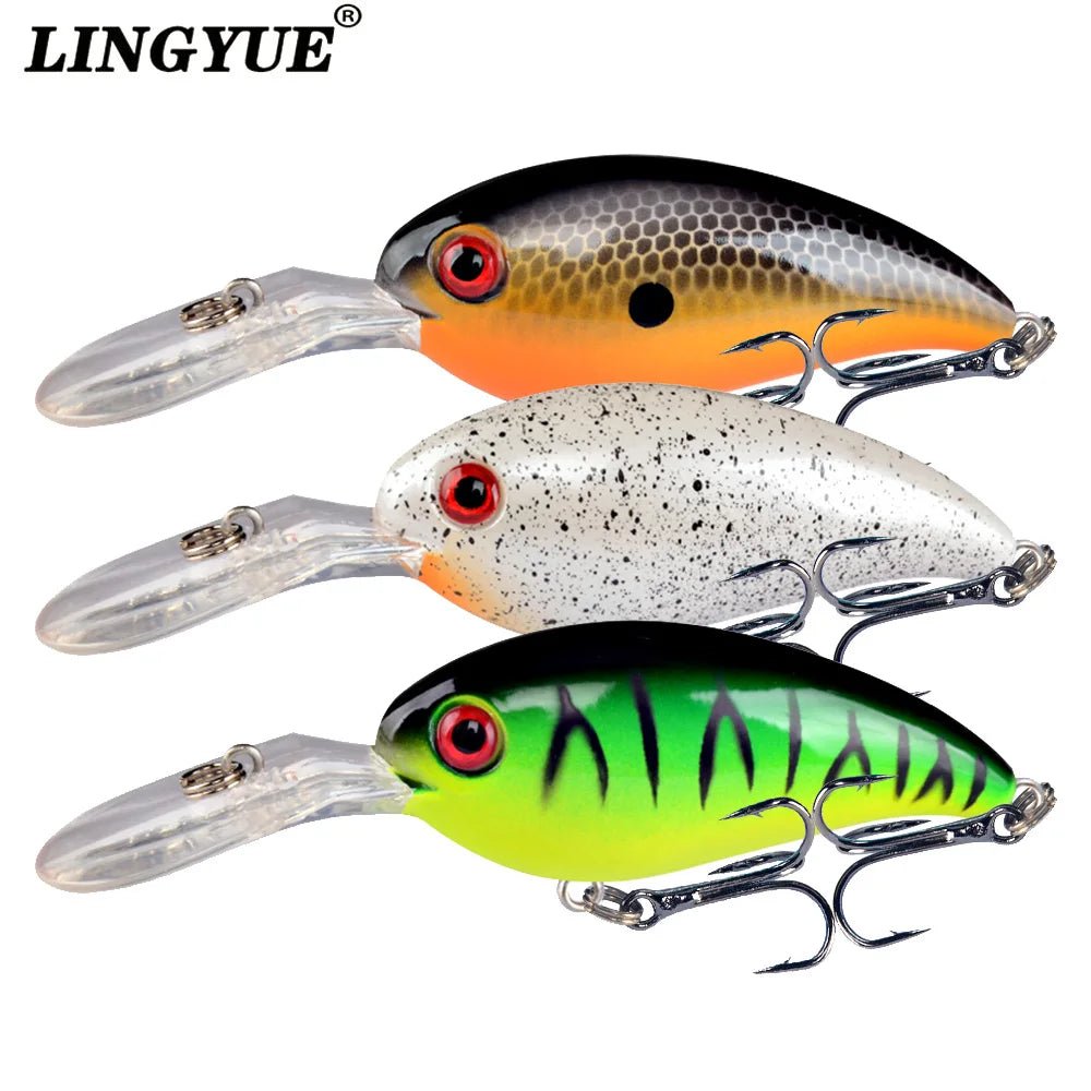 1pcs Crank Fishing Lure Artificial Hard Baits 10cm/15g Crankbait Jerkbait Wobbler Fishing Tackle Good Treble Hooks Tackle [SPT]