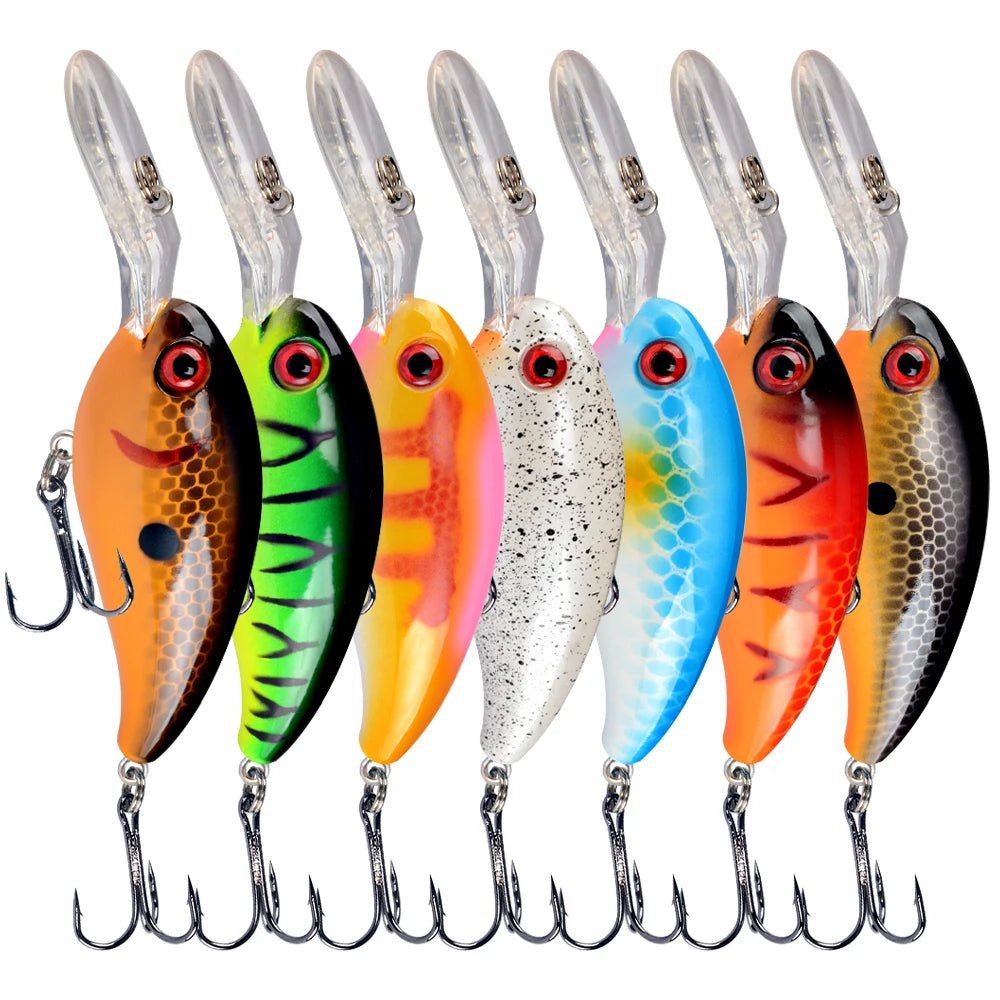 1pcs Crank Fishing Lure Artificial Hard Baits 10cm/15g Crankbait Jerkbait Wobbler Fishing Tackle Good Treble Hooks Tackle [SPT]