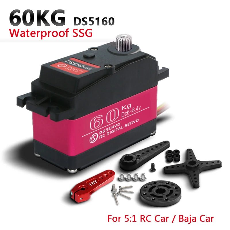 1X baja 5B servo 1/5 60Kg 80Kg 150Kg high torque Digital Servo for Redcat HPI Baja 5B SS RC servo Car compatible SAVOX-0236 [TOYS]