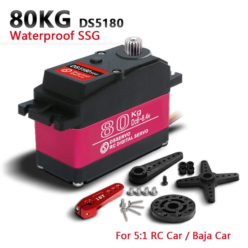 1X baja 5B servo 1/5 60Kg 80Kg 150Kg high torque Digital Servo for Redcat HPI Baja 5B SS RC servo Car compatible SAVOX-0236 [TOYS]