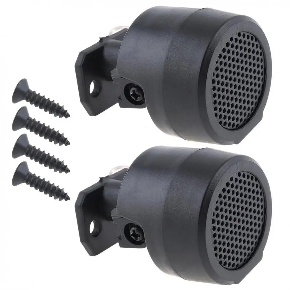 2 Pcs 500W Pre-Wired Tweeter Speakers Car Audio System Vehicle Door Auto Audio Music Subwoofer Electronic Accessories Speaker [CAR]