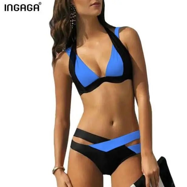 2017 Brand New Sexy Women Bikini Set Swimwear Bandage Monokini Push Up Padded Swimsuit Bathing Beachwear Charm（new hot goods) [WOM]