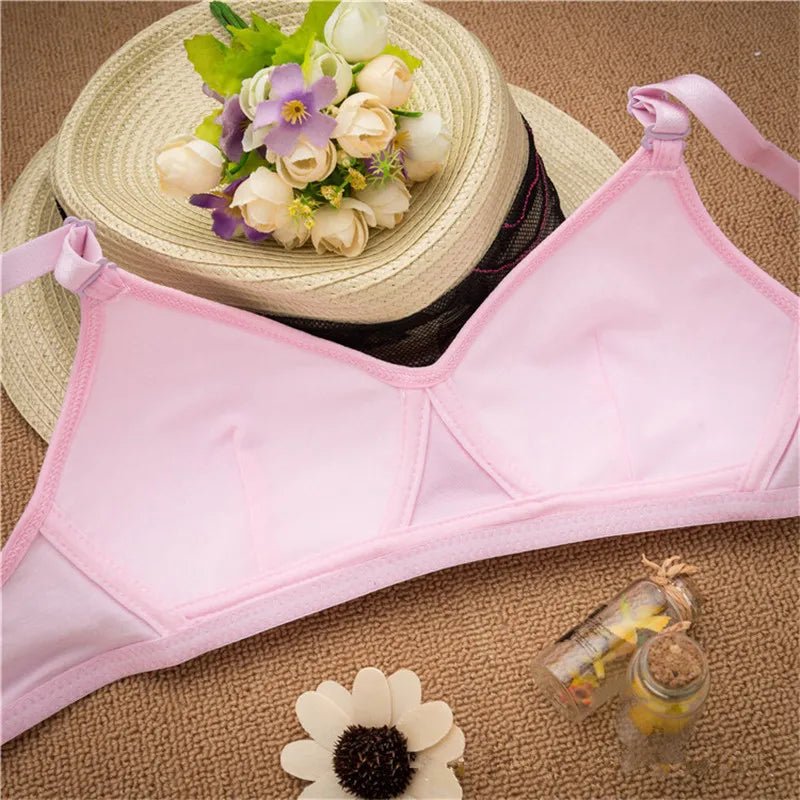 2020 Girls Training Bra Wireless Thin Cup Bra Fashion Comfortable Teenage Underwear [GRM] [UND]