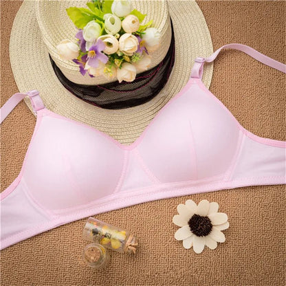 2020 Girls Training Bra Wireless Thin Cup Bra Fashion Comfortable Teenage Underwear [GRM] [UND]