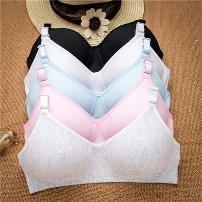 2020 Girls Training Bra Wireless Thin Cup Bra Fashion Comfortable Teenage Underwear [GRM] [UND]