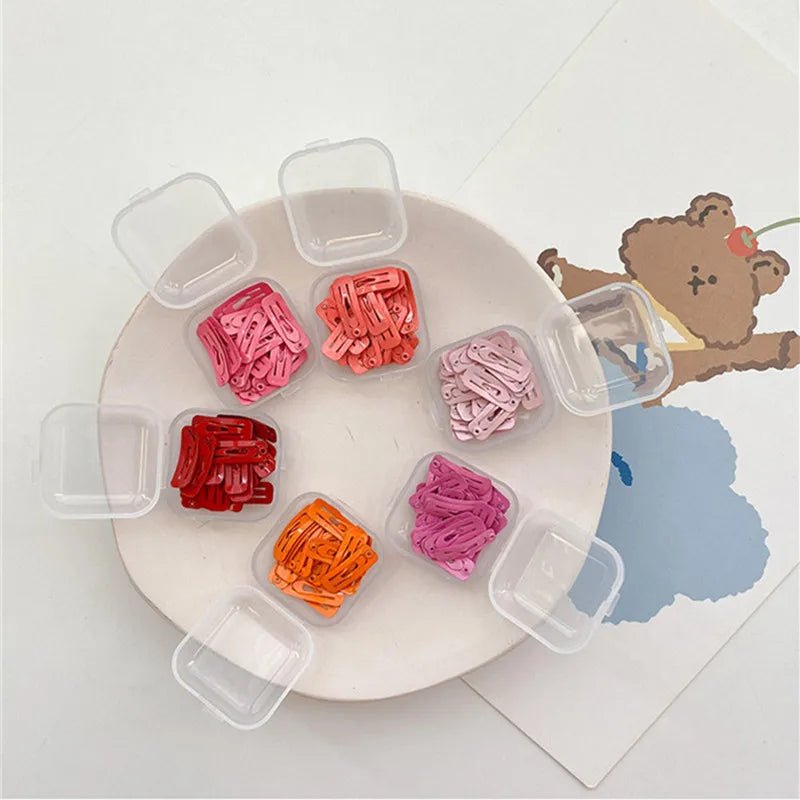 20Pcs/Lot Cute Pet Dog Hairpin Colorful Square Shape Hairpin Small Dogs Hair Clips Chihuahua Pug Puppy Grooming Dog Accessories [PET]