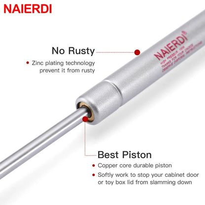 2/4/6/8PCS NAIERDI 6-15KG Furniture Gas Spring Hinges Kitchen Cupboard Cabinet Hydraulic Hinge Door Strut Lid Support Box [HOM]