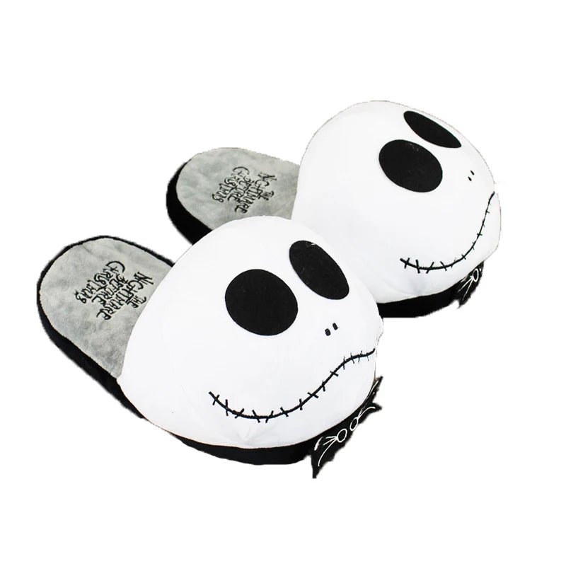 27cm Anime Cartoon Movice Christmas Skellington Slippers Soft Shoes Warm at Home [TOYS]