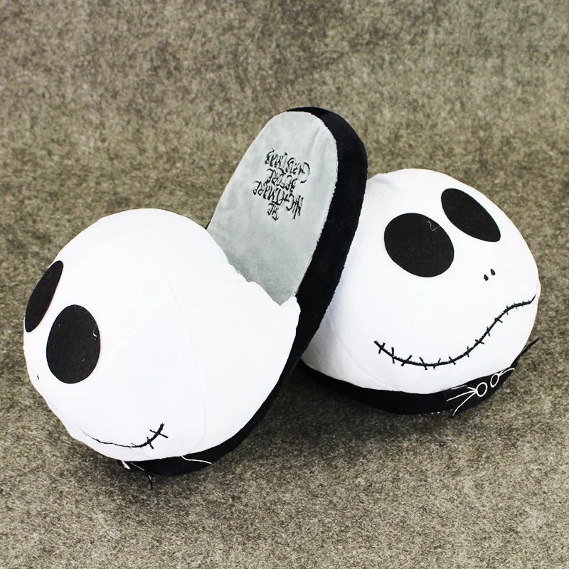 27cm Anime Cartoon Movice Christmas Skellington Slippers Soft Shoes Warm at Home [TOYS]