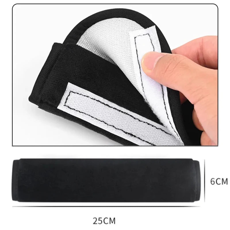 2pc Universal Car Safety Belt Cover Adjustable Seat Belt Cover Shoulder Strap Covers Auto Accessories [CAR]