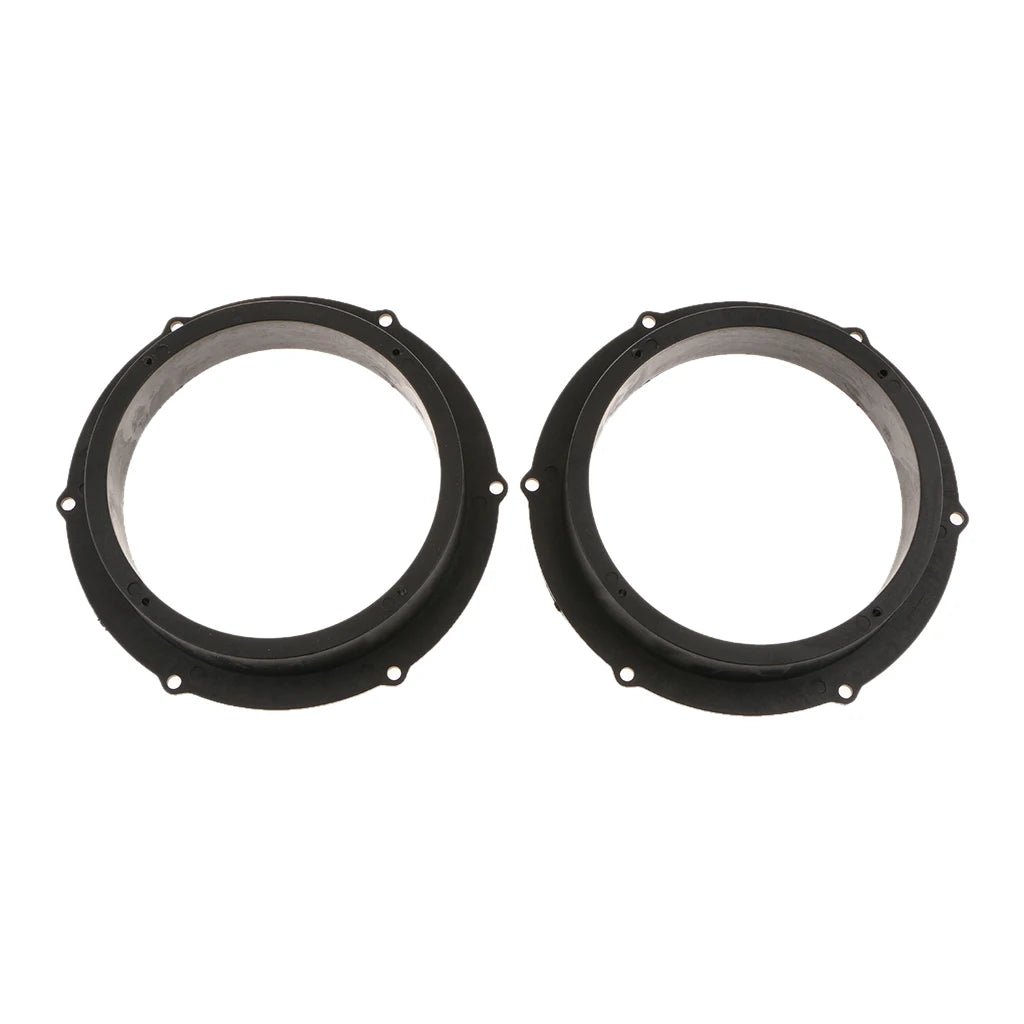 2pcs Black 6.5 inch Car Speaker Mounting Spacer Adaptor Rings for VW Magotan Skoda Car Stereo Audio Speaker Spacer [CAR]